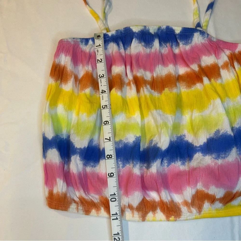 Treasure & Bond Multicolor Tie-Dye Girls Top Size XL 14/16 NWOT
